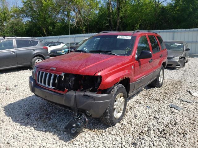 JEEP GRAND CHER 2004 with VIN 1J4GW48S14C366798 - Photo from auction