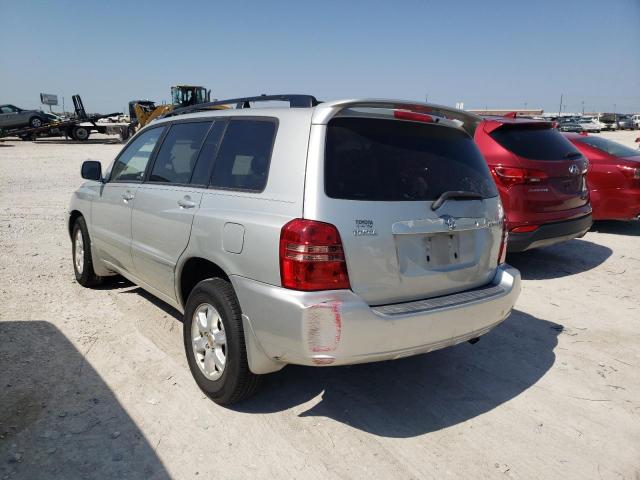 Photo 2 from auction – 2003 TOYOTA HIGHLANDER with VIN JTEGD21A730063912