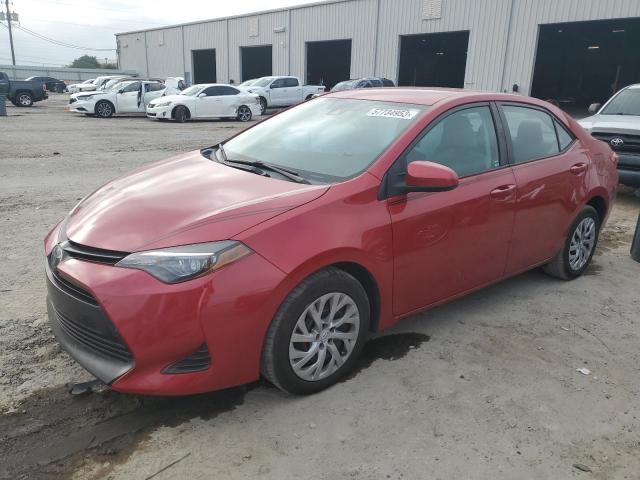 TOYOTA COROLLA L 2019 with VIN 2T1BURHE8KC169757 - Photo from auction