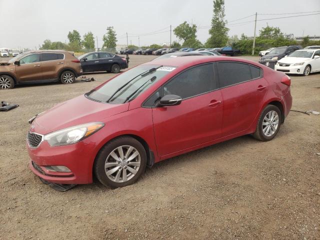 KIA FORTE LX 2015 with VIN KNAFX4A61F5408564 - Photo from auction