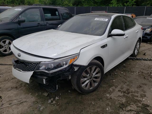 KIA OPTIMA EX 2016 with VIN 5XXGU4L35GG031463 - Photo from auction