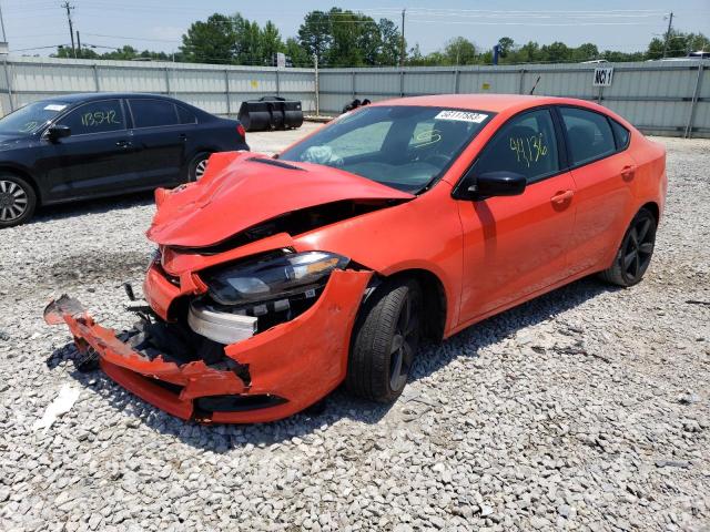 DODGE DART SXT 2016 with VIN 1C3CDFBB5GD644927 - Photo from auction