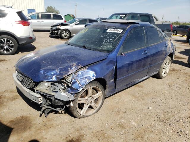 LEXUS IS 300 SPO 2002 with VIN JTHED192720036693 - Photo from auction
