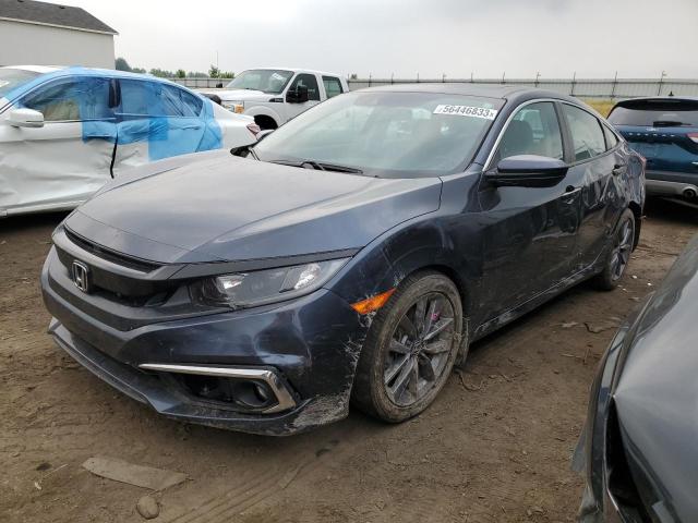 HONDA CIVIC EX 2019 with VIN 19XFC1F36KE216910 - Photo from auction