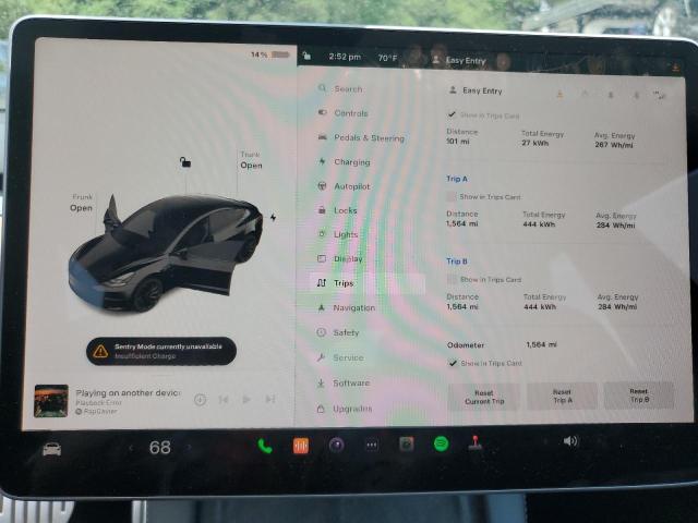 Photo 9 from auction – 2023 TESLA MODEL 3 with VIN 5YJ3E1EC9PF559906
