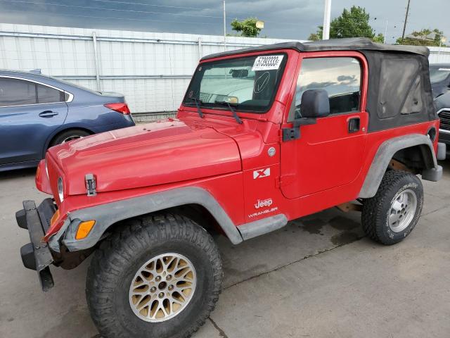 Photo 1 from auction – 2005 JEEP WRANGLER X with VIN 1J4FA39SX5P383807