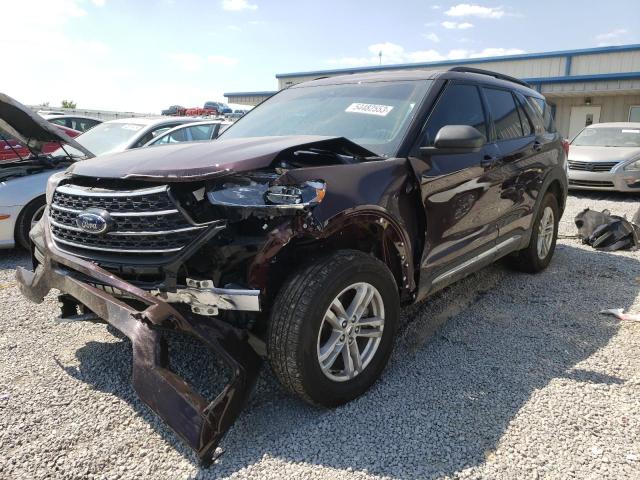 FORD EXPLORER X 2022 with VIN 1FMSK8DHXNGC39311 - Photo from auction