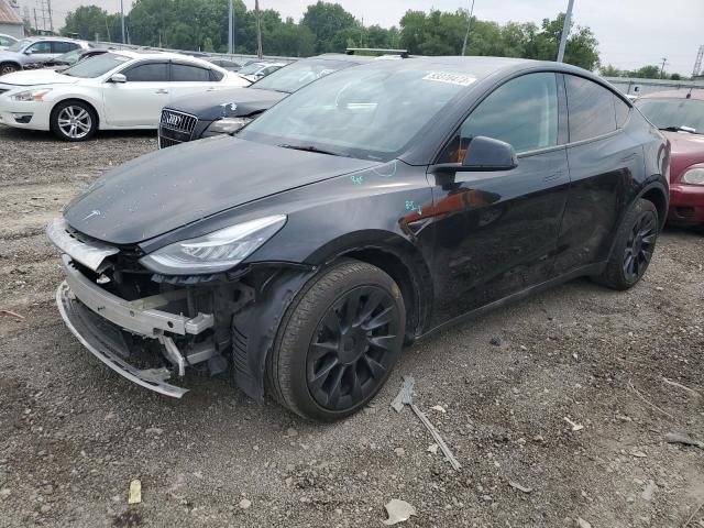TESLA MODEL Y 2021 with VIN 5YJYGDEEXMF207061 - Photo from auction