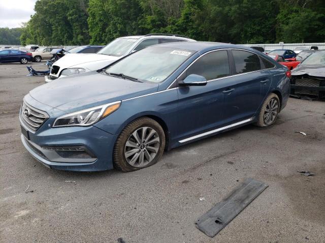 HYUNDAI SONATA SPO 2016 with VIN 5NPE34AF4GH410658 - Photo from auction