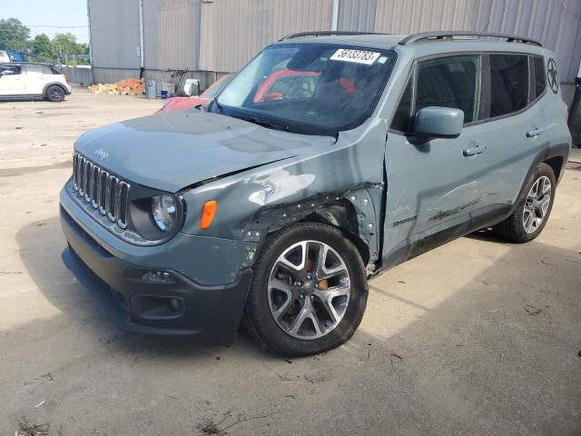 JEEP RENEGADE L 2017 with VIN ZACCJBBBXHPG11440 - Photo from auction