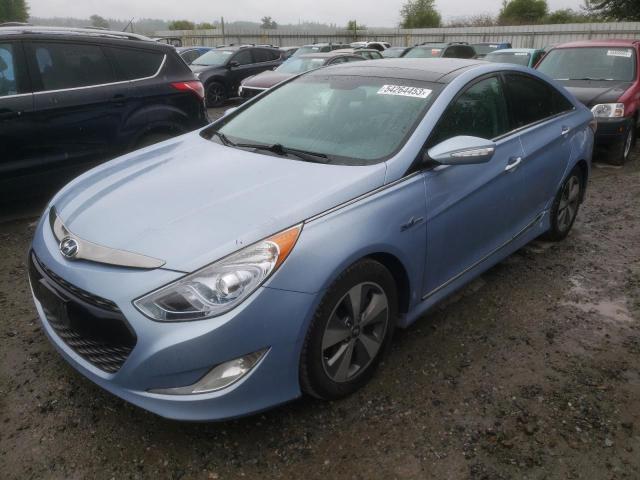 HYUNDAI SONATA HYB 2012 with VIN KMHEC4A47CA038339 - Photo from auction