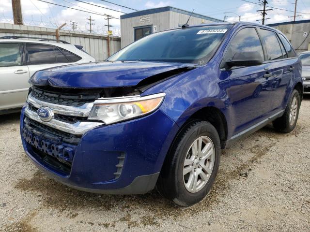 FORD EDGE SE 2013 with VIN 2FMDK3GC2DBA07609 - Photo from auction