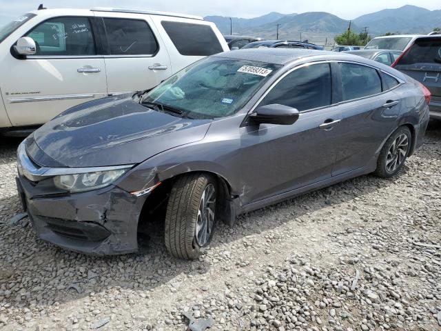 HONDA CIVIC EX 2018 with VIN 19XFC2F78JE009149 - Photo from auction
