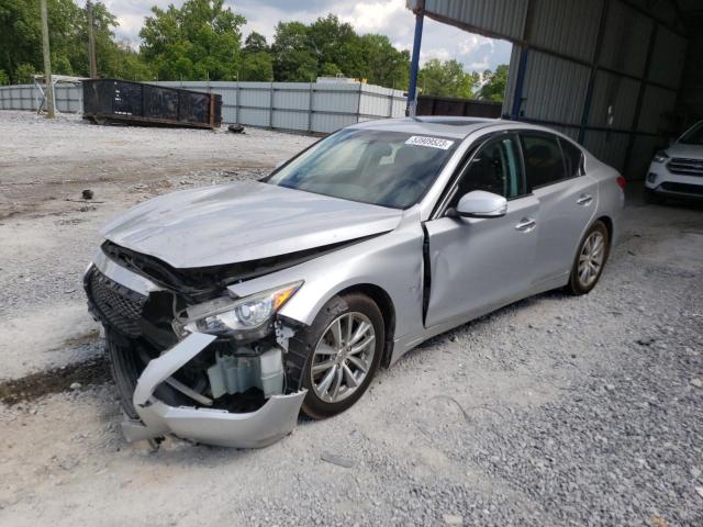 INFINITI Q50 BASE 2014 with VIN JN1BV7AP3EM692997 - Photo from auction