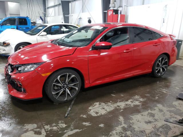 HONDA CIVIC SI 2019 with VIN 2HGFC1E54KH702933 - Photo from auction