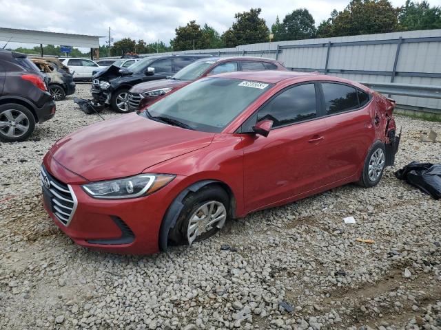 HYUNDAI ELANTRA SE 2017 with VIN 5NPD74LF3HH182473 - Photo from auction