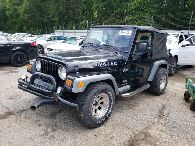 JEEP WRANGLER X 2004 with VIN 1J4FA39SX4P749750 - Photo from auction
