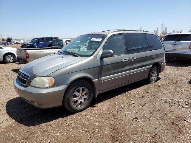 KIA SEDONA EX 2005 with VIN KNDUP132656742522 - Photo from auction