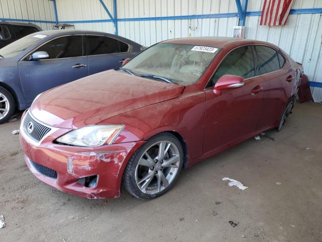 LEXUS IS 250 2010 with VIN JTHBF5C27A5125985 - Photo from auction