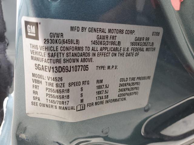 Photo 14 from auction – 2009 BUICK ENCLAVE CX with VIN 5GAEV13D69J107705
