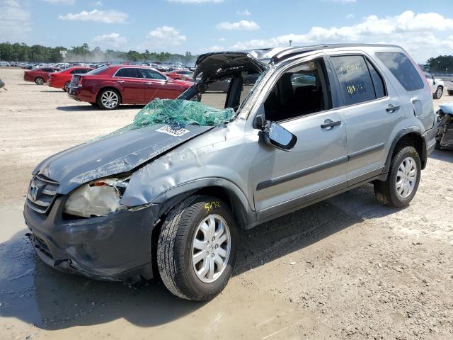 HONDA CRV EX 2006 with VIN JHLRD78896C014200 - Photo from auction