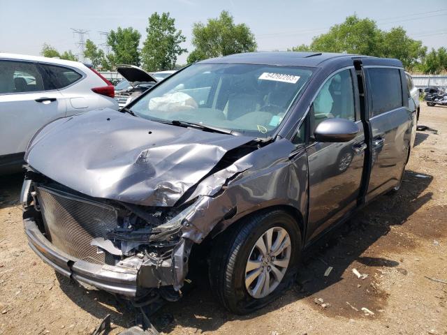 HONDA ODYSSEY EX 2015 with VIN 5FNRL5H64FB018709 - Photo from auction