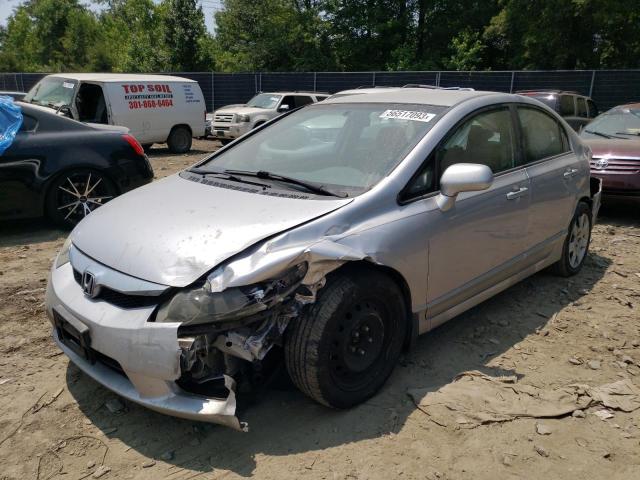 HONDA CIVIC LX 2011 with VIN 19XFA1F52BE011611 - Photo from auction