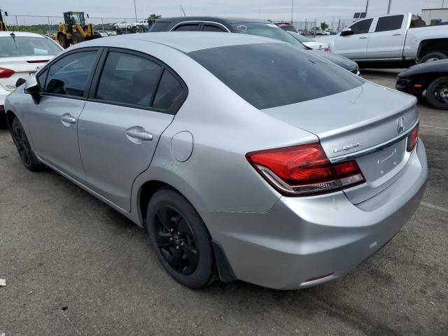 Photo 2 from auction – 2013 HONDA CIVIC LX with VIN 19XFB2F55DE044348