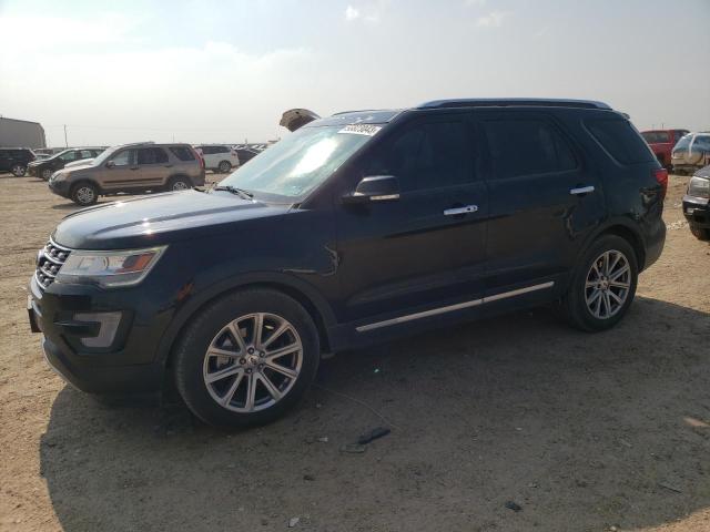 FORD EXPLORER L 2017 with VIN 1FM5K7F81HGC68740 - Photo from auction