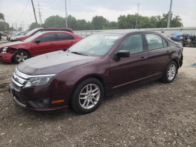 FORD FUSION S 2012 with VIN 3FAHP0GA7CR445777 - Photo from auction