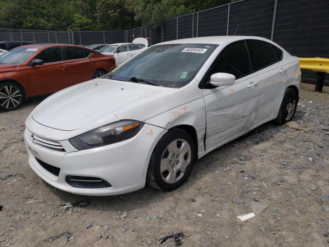 DODGE DART SE 2016 with VIN 1C3CDFAA7GD504841 - Photo from auction