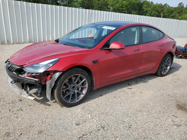 TESLA MODEL 3 2022 with VIN 5YJ3E1EA1NF185254 - Photo from auction