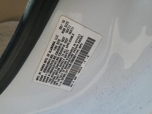 Photo 14 from auction – 2010 HONDA ODYSSEY EX with VIN 5FNRL3H7XAB108680