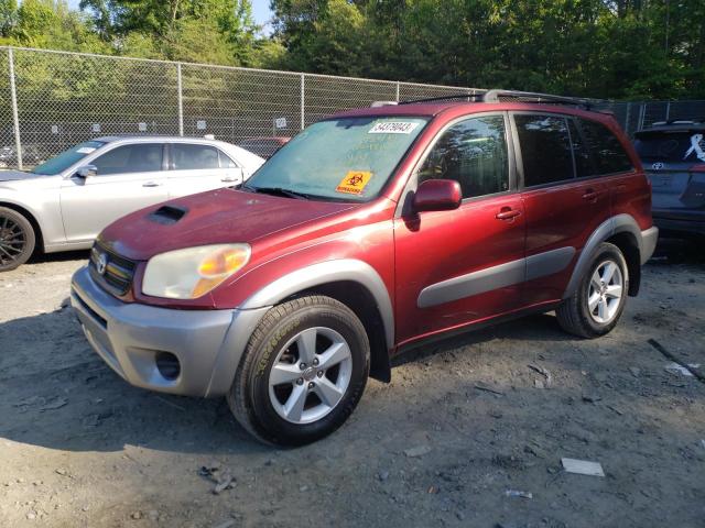 TOYOTA RAV4 2004 with VIN JTEGD20V840004910 - Photo from auction