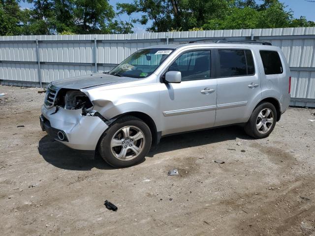 HONDA PILOT EXL 2012 with VIN 5FNYF4H6XCB007237 - Photo from auction