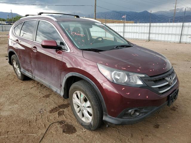 Photo 4 from auction – 2014 HONDA CR-V EXL with VIN 5J6RM4H70EL047629