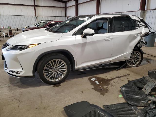 LEXUS RX 450H 2022 with VIN 2T2JGMDA2NC083871 - Photo from auction