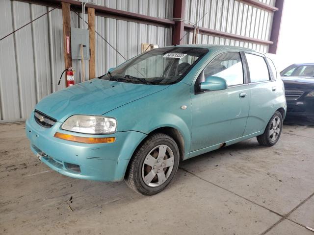 CHEVROLET AVEO BASE 2006 with VIN KL1TD666X6B585027 - Photo from auction