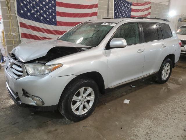 TOYOTA HIGHLANDER 2012 with VIN 5TDBK3EH1CS134164 - Photo from auction