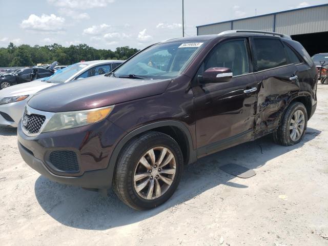 KIA SORENTO BA 2011 with VIN 5XYKT4A24BG174707 - Photo from auction