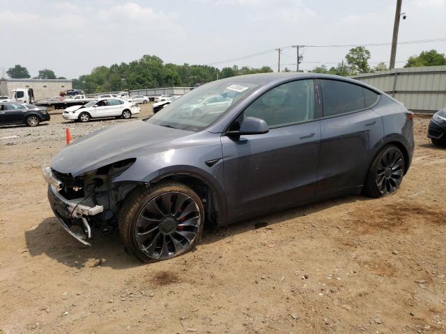 TESLA MODEL Y 2023 with VIN 7SAYGDEF7PF641356 - Photo from auction