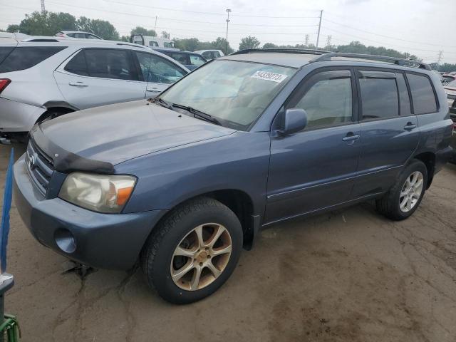 TOYOTA HIGHLANDER 2005 with VIN JTEHD21A850035172 - Photo from auction