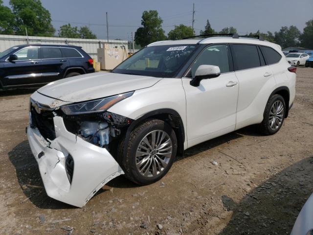 TOYOTA HIGHLANDER 2021 مع رقم تعريف المركبة 5TDFZRBH0MS110573 - صورة من المزاد