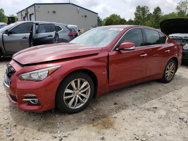 INFINITI Q50 BASE 2015 with VIN JN1BV7AR9FM411787 - Photo from auction