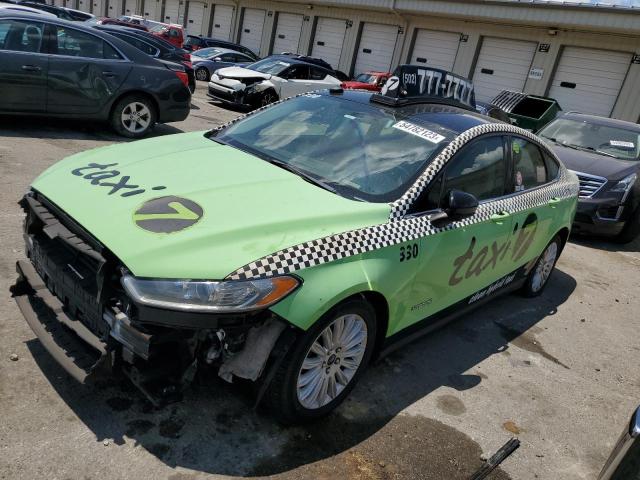 FORD FUSION S H 2016 with VIN 3FA6P0UU3GR332923 - Photo from auction