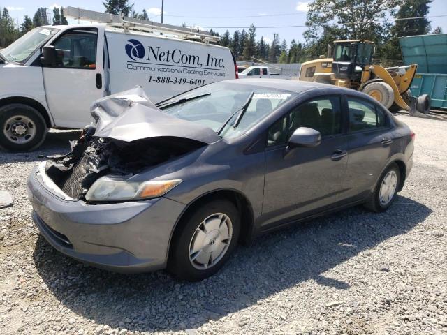 HONDA CIVIC HF 2012 with VIN 2HGFB2F69CH546986 - Photo from auction
