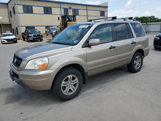 HONDA PILOT EXL 2005 with VIN 5FNYF18545B040582 - Photo from auction