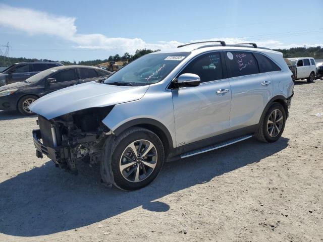 KIA SORENTO EX 2019 with VIN 5XYPHDA5XKG460448 - Photo from auction