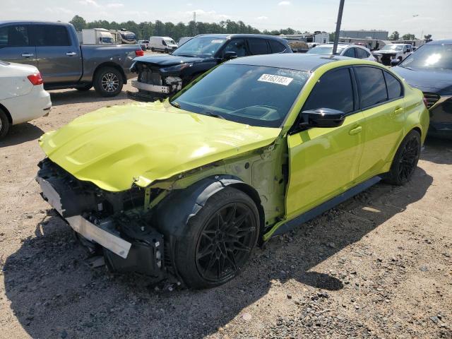 BMW M3 COMPETI 2021 with VIN WBS33AY09MFK97859 - Photo from auction
