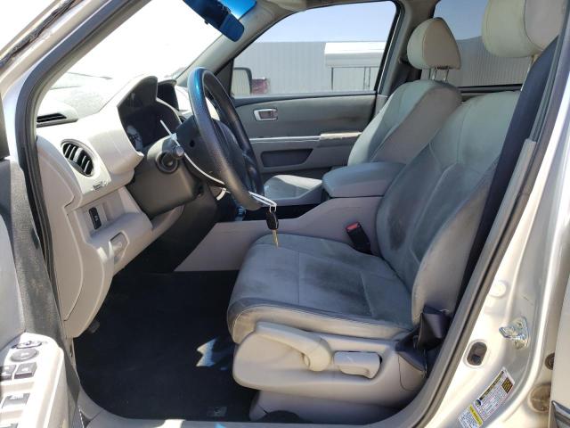 Photo 7 from auction – 2009 HONDA PILOT LX with VIN 5FNYF38299B023350